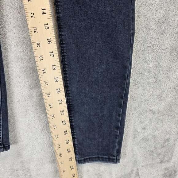 Zara Jeans Womens 6 Dark Wash Blue High Rise Skinny Stretch Denim Five Pocket - Picture 7 of 12